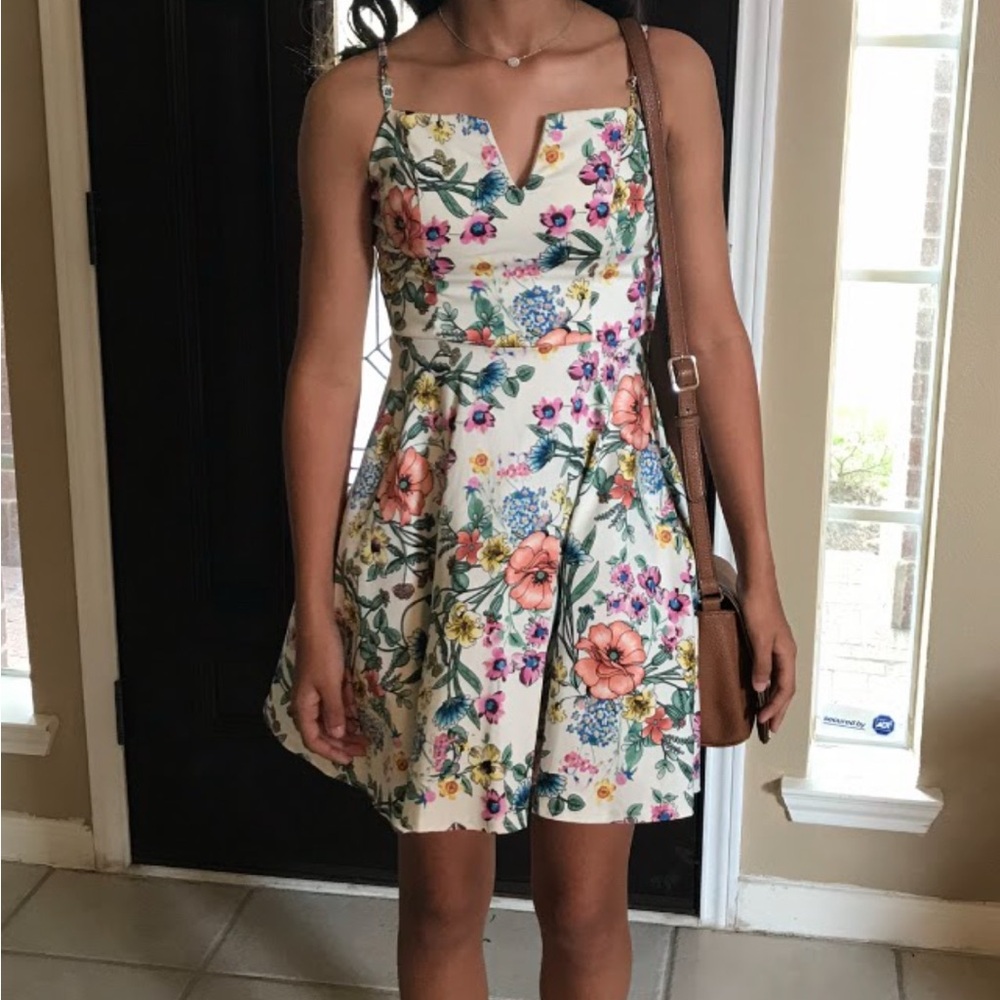 Floral Print Summer Dress